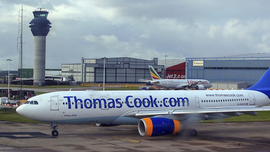 Der britische Reisekonzern Thomas Cook ist Pleite. Betroffen sind rund 600&#039;000 Urlauber. Ab Montag sind alle Flüge gestrichen. (Symbolbild)