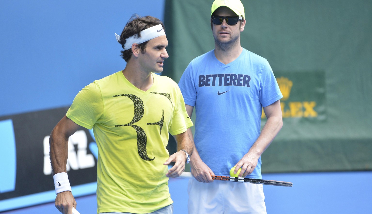 Er muss es ja wissen: Severin Lüthi ist einer von Roger Federers engsten Vertrauten.