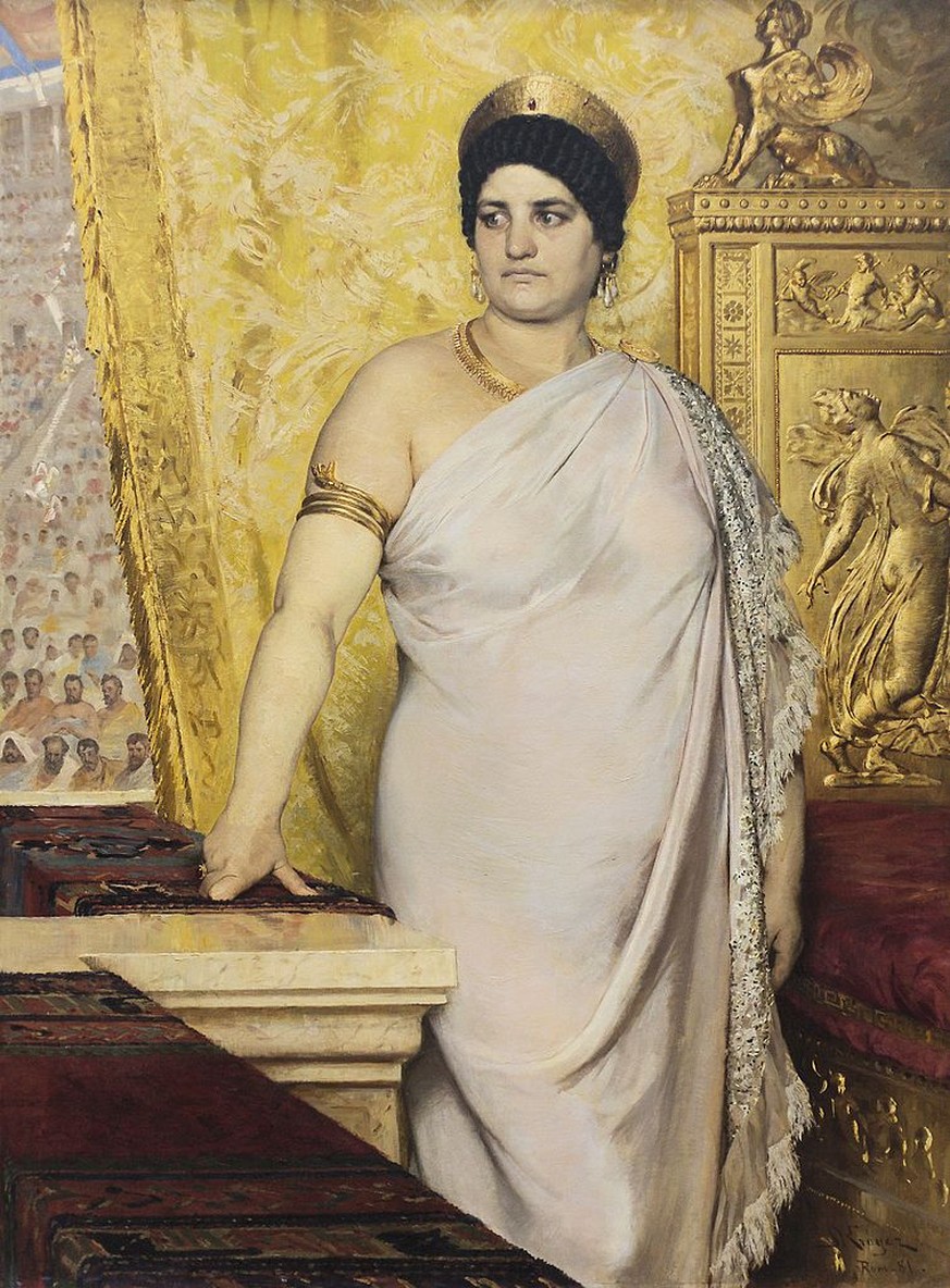 Kaiserin Messalina, gemalt von Peder Severin Krøyer (1881)