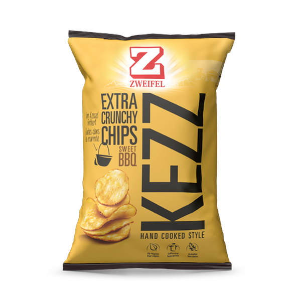 Zweifel Kezz Sweet BBQ Chips snacks essen food https://www.zweifel.ch/ch_de/shop/produkt-detail/?uid=104