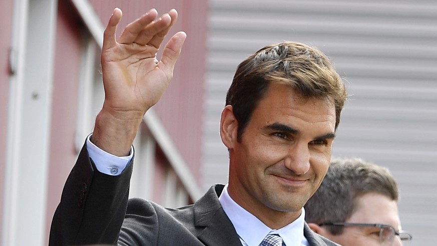 Forever number one: Tennis-König Roger Federer.