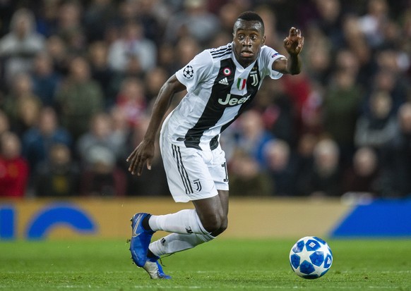 epa08301869 (FILE) - Juventus&#039; Blaise Matuidi in action during the UEFA Champions League Group H soccer match between Manchester United and Juventus FC held at Old Trafford in Manchester, Britain ...