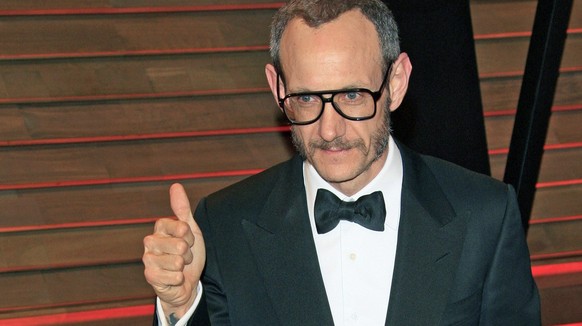 epa04875720 (FILE) The file picture dated 02 March 2014 shows US photographer Terry Richardson arriving for the Vanity Fair Oscar After-Party following the 86th annual Academy Awards ceremony in Holly ...