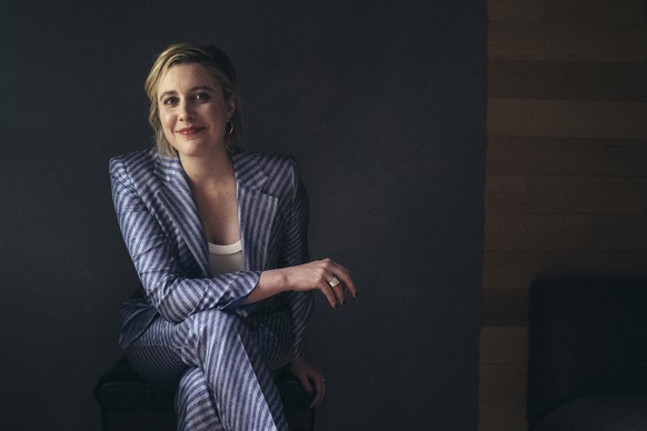 In this Tuesday, Dec. 10, 2019, photo, actor and director, Greta Gerwig, poses for a portrait in New York. Gerwig&#039;s film, &quot;Little Women,&quot; releases in the U.S. on Dec. 25. (Photo by Vict ...