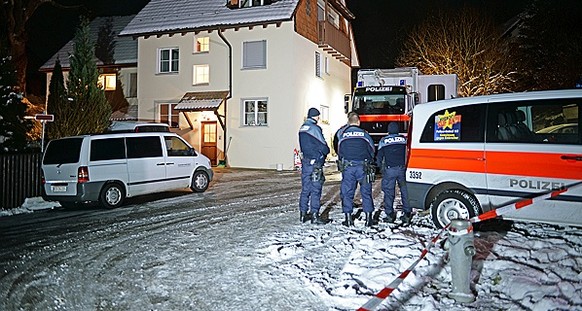 Der Tatort in Flaach: Hier soll Natalie K. ihre Kinder getötet haben.
