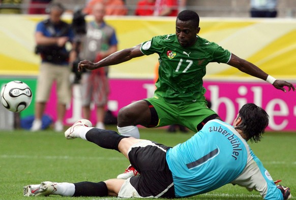 Wiedersehen mit der Schweiz: Kader an der WM 2006 beim 2:0 der Nati gegen Togo in Dortmund.