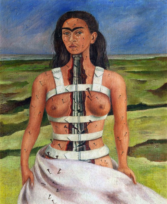 Frida Kahlo, die gebrochene Säule, 1944