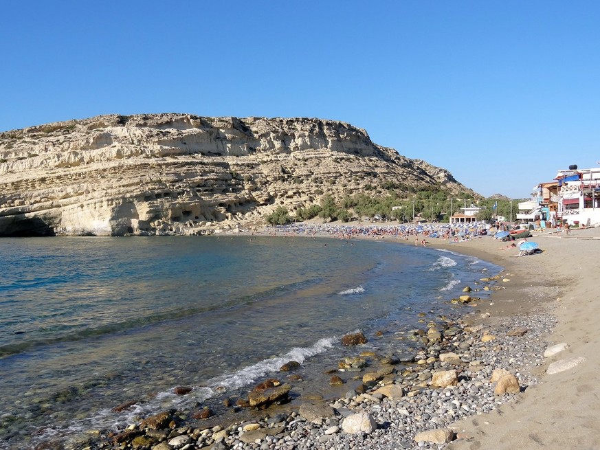 Südliche Küste von Kreta: Strände würden hier von einem Tsunami im östlichen Mittelmeer besonders stark getroffen.