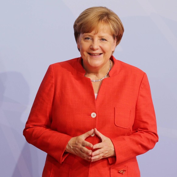 G 20 Gipfel 2018 Bundeskanzlerin Angela Merkel, Hamburg Deutschland Messe *** G 20 Summit 2018 Federal Chancellor Angela Merkel Hamburg Germany Messe