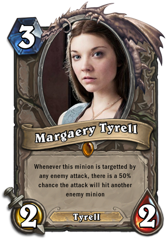 Margaery kann Angriffe von sich auf gegnerische Figuren umleiten.