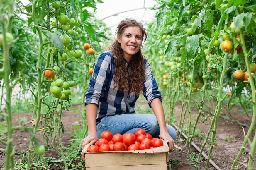 Immer mehr Mädchen interessieren sich für den Beruf als Landwirtin.&nbsp;