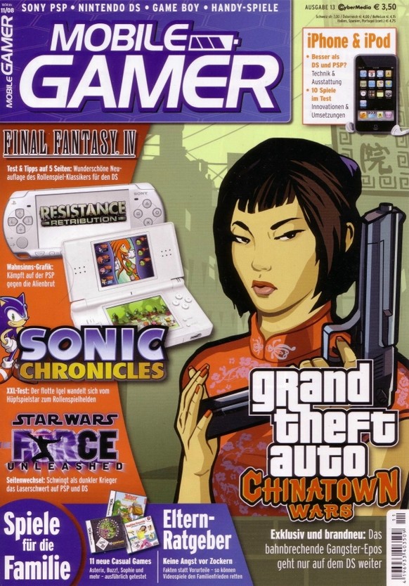 Das erste und letzte Magazin, das sich nur mit den Mobile-Games befasste.