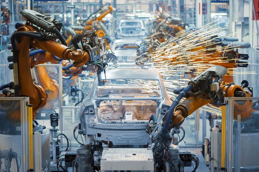 Industrie-Roboter, Automobilproduktion