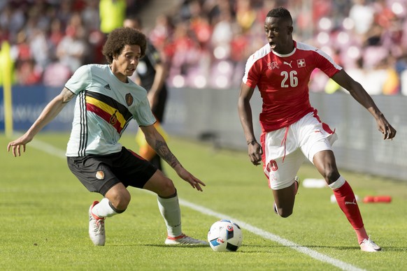 Der junge Denis Zakaria bei seinem Nati-Debüt gegen Belgien.&nbsp;