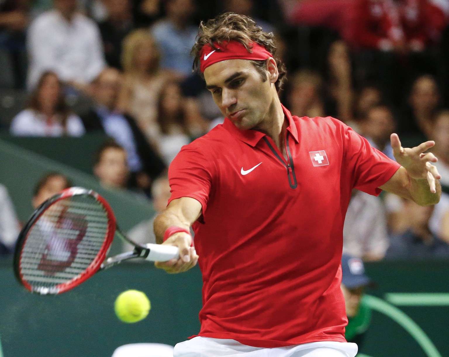 Federer behielt heute in den entscheidenden Momenten die Oberhand