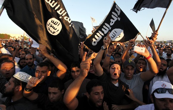 Wichtiger Ableger: Anhänger der Islamistengruppe Ansar Al-Scharia in Libyen, die IS-Anführer Bagdadi unlängst die Treue schworen.