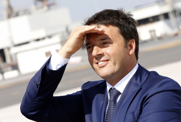 Der Hoffnungsträger: Matteo Renzi.