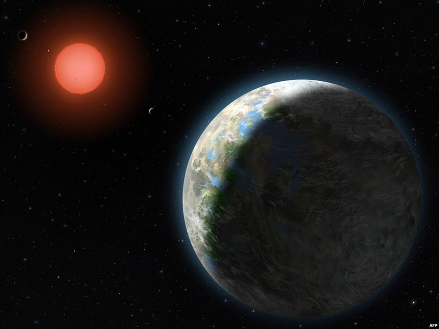 Kepler-438b umkreist einen Roten Zwerg.