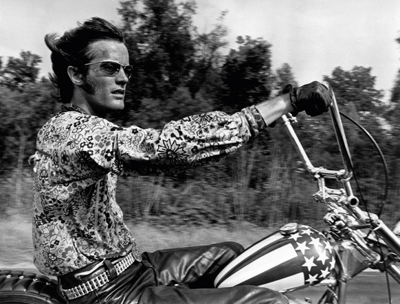 Fonda als Captain America in «Easy Rider».