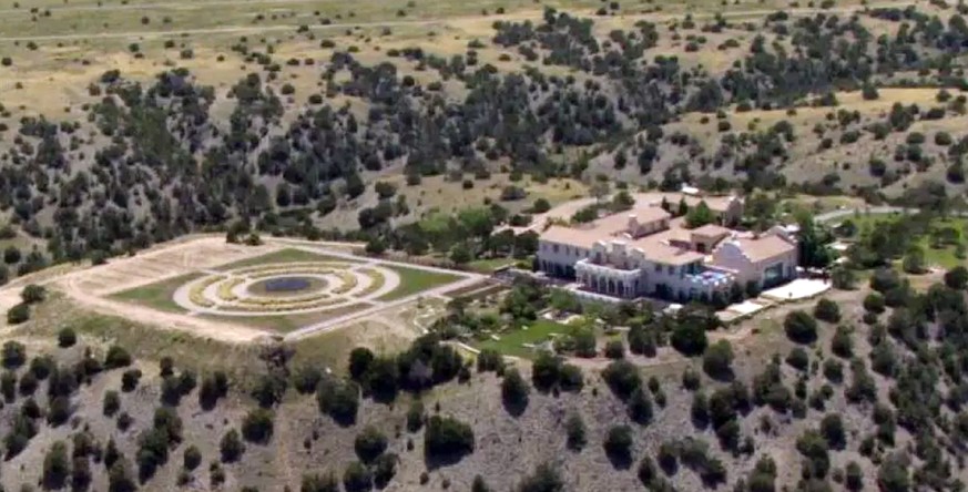 FILE - This July 8, 2019 file photo shows Jeffrey Epstein&#039;s Zorro Ranch in Stanley, N.M. On Thursday July 2, 2020, the FBI arrested Ghislaine Maxwell, a British socialite who was accused by many  ...