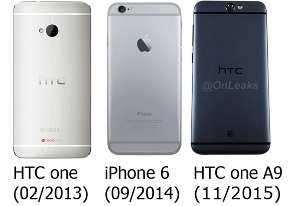 Das neue HTC One (rechts) wird voraussichtlich im November in die Läden kommen.