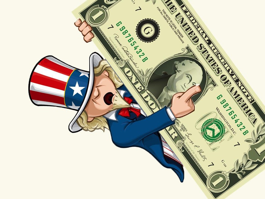 Uncle Sam US-Dollar