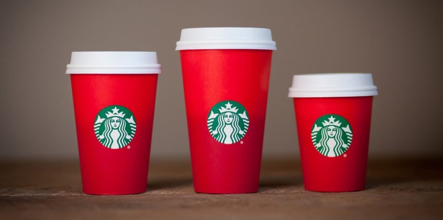 Starbucks-Weihnachts-Becher: Mehr kultureller Zündstoff als ein Triple Venti Pumpkin Spice Latte.