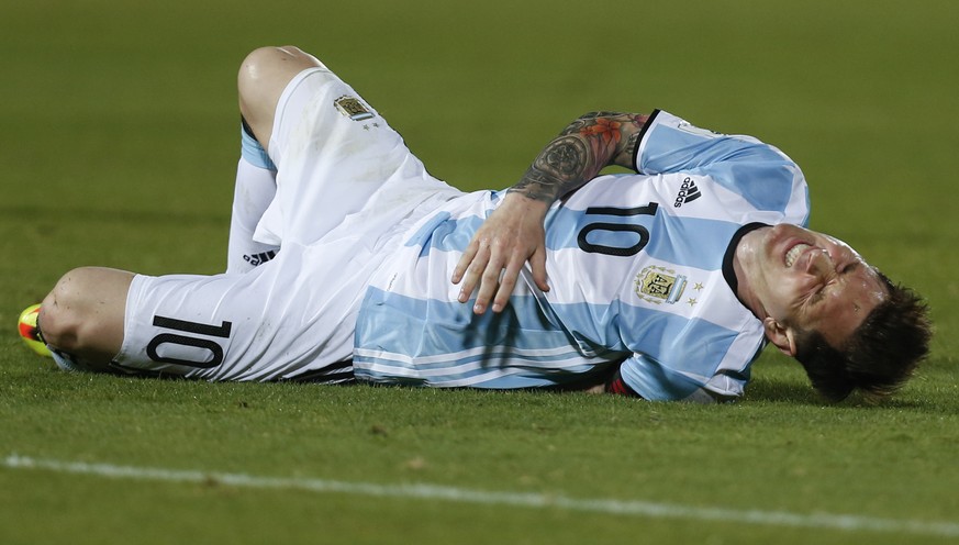 Anhand dieses Bildes darfst du dreimal raten: Ist Lionel Messi gestern Abend zum Schuss gekommen oder nicht?
