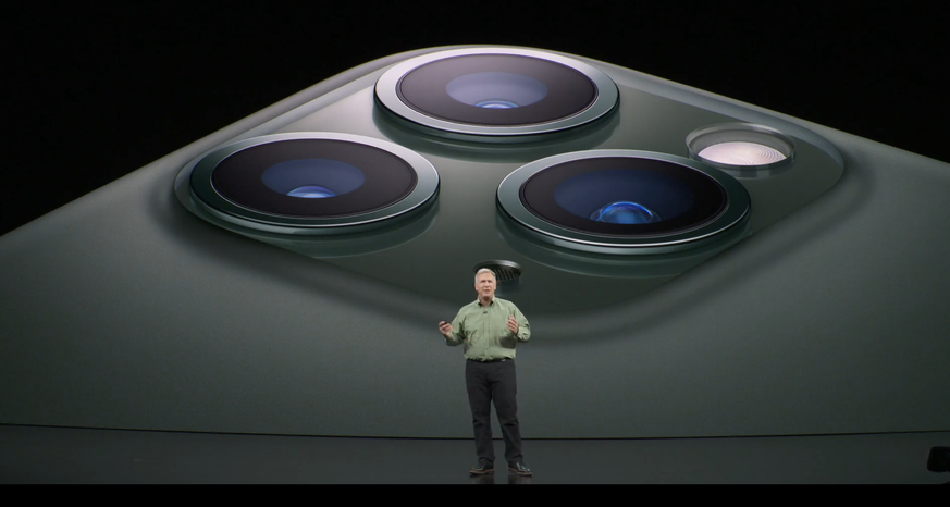 Das iPhone 11 Pro kommt mit drei Kamera-Sensoren auf der Rückseite (und Blitz).