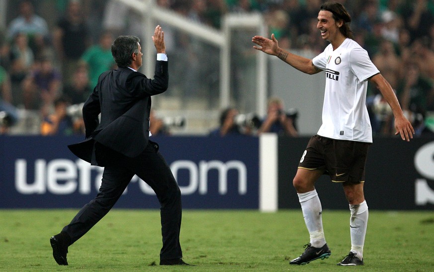 Mourinho und Ibrahimovic kennen und schätzen sich aus gemeinsamen Zeiten bei Inter Mailand.