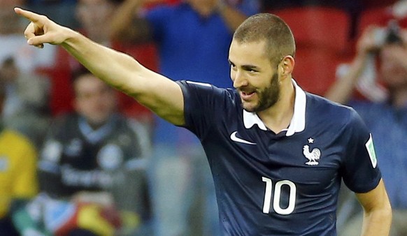 Karim Benzema war mit zwei Toren und einem von ihm provozierten Eigentor Honduras die grosse Figur der Franzosen.