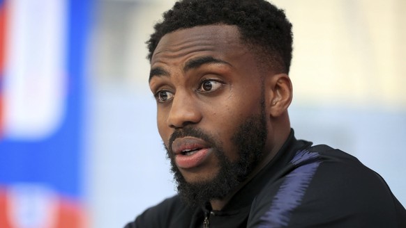 England&#039;s Danny Rose speaks during the media day at St George&#039;s Park, Burton, England Tuesday June 5, 2018 as they prepare for their final friendly before departing for the World Cup in Russ ...