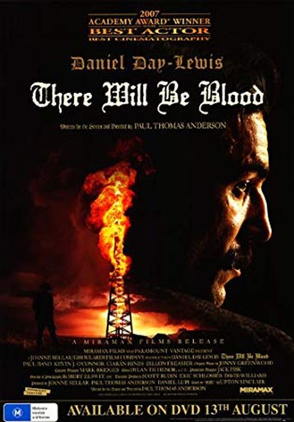 There Will Be Blood Filmposter
