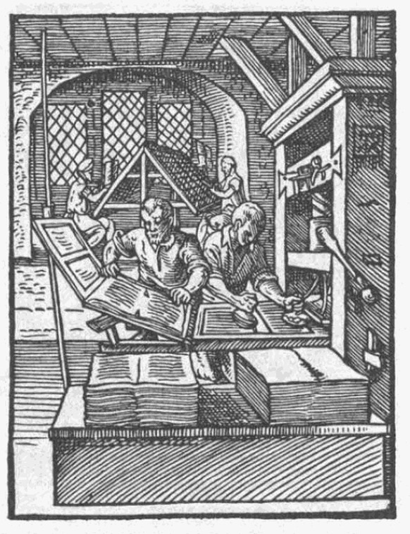 Buchdruck im 16. Jahrhundert