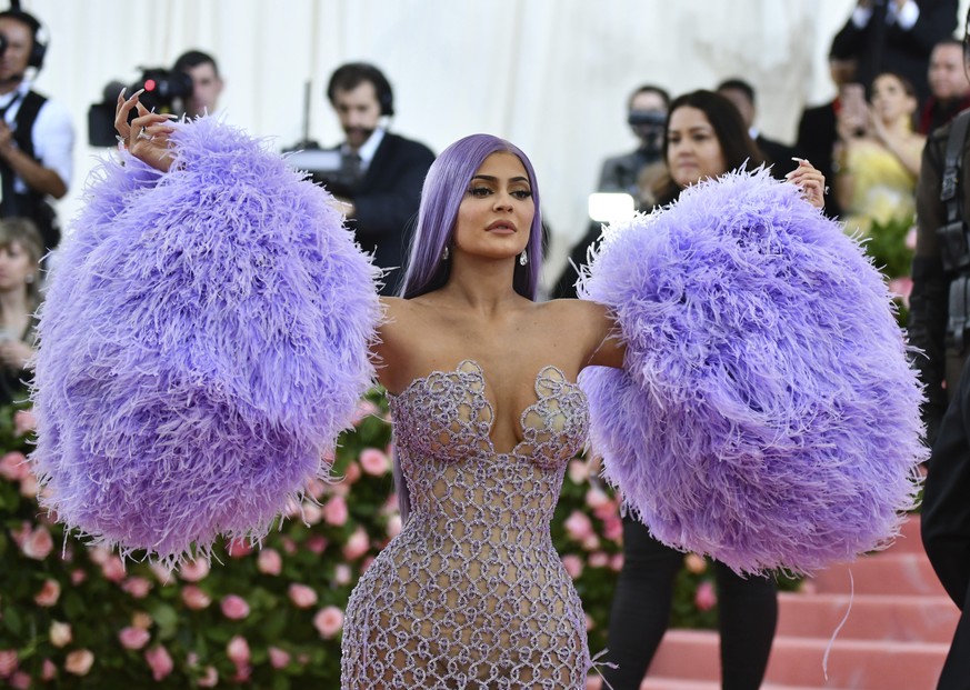 Kylie Jenner attends The Metropolitan Museum of Art&#039;s Costume Institute benefit gala celebrating the opening of the &quot;Camp: Notes on Fashion&quot; exhibition on Monday, May 6, 2019, in New Yo ...