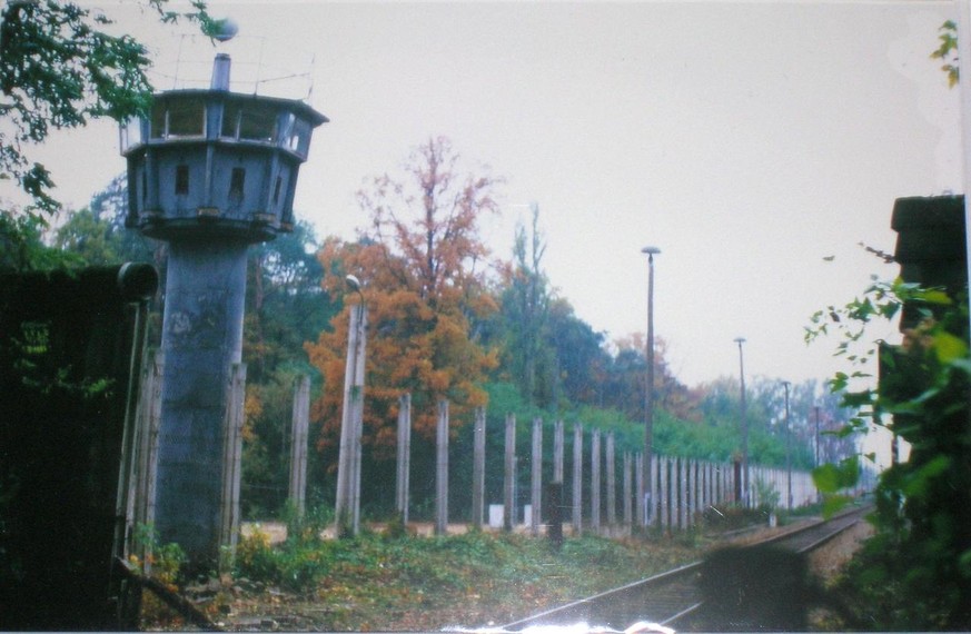 Mauer bei Steinstücken 1987