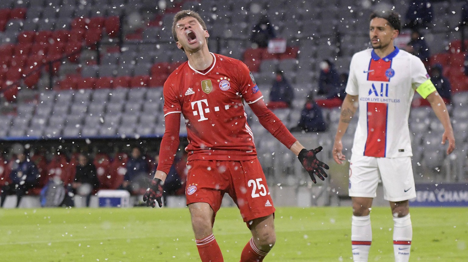 Sport Bilder des Tages 07.04.2021, Fussball Championslaegue: FC Bayern M