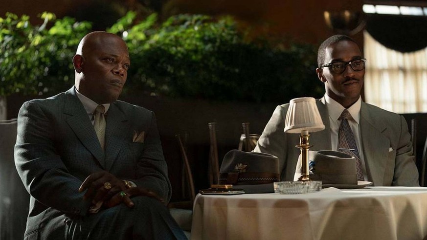 Samuel L. Jackson (links) und Anthony Mackie in «The Banker».