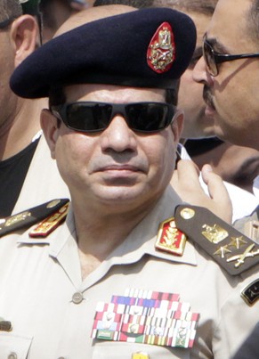 Abdul Fattah al-Sisi.