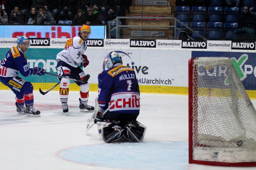 Jonas Müller sah gegen die ZSC Lions dreimal ganz schwach aus.