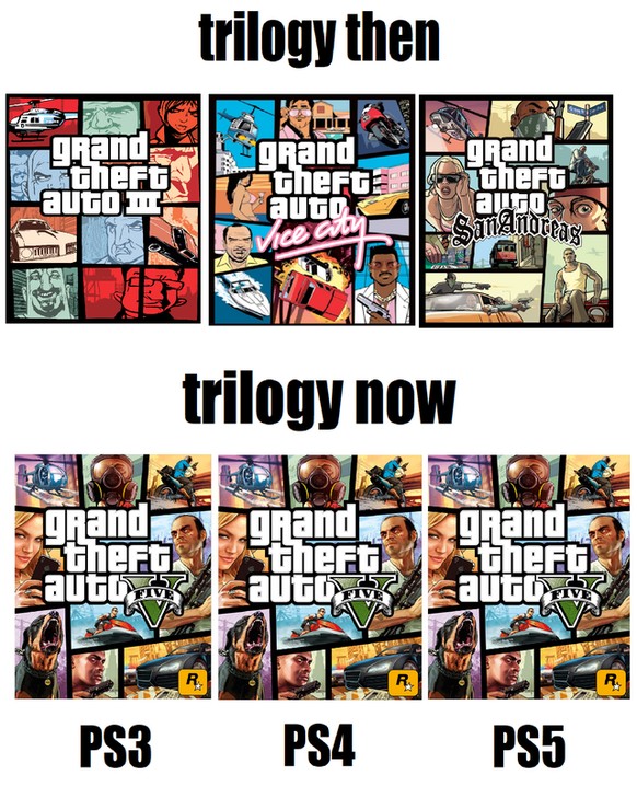 «Grand Theft Auto V» wird für die PS5 nochmals aufgewärmt.