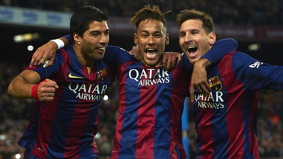 Ein traumhaftes Trio: Suarez, Neymar und Messi ballern Barça von Sieg zu Sieg.
