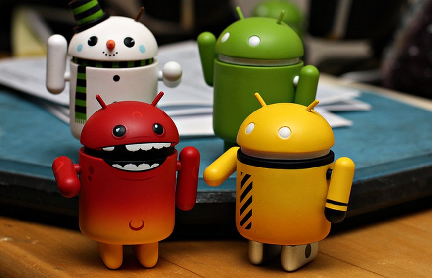 Android-Maskottchen: Wenn die Nutzer mithelfen, haben Betrüger-Apps leichtes Spiel.&nbsp;
