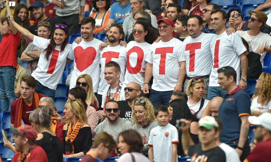 Francesco Totti: Von den Fans heiss geliebt wie nie.