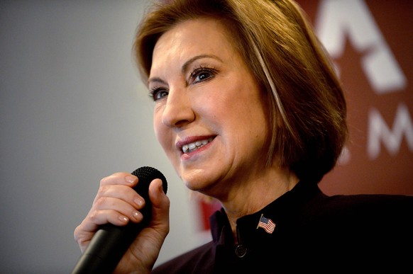 Ex-Kandidatin Carly Fiorina.