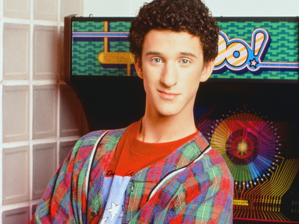 This 1992 image released by NBC shows actor Dustin Diamond as Samuel Powers, better known as Screech&quot; from the series &quot;Saved by the Bell.&quot; Diamond died Monday after a three-week fight w ...