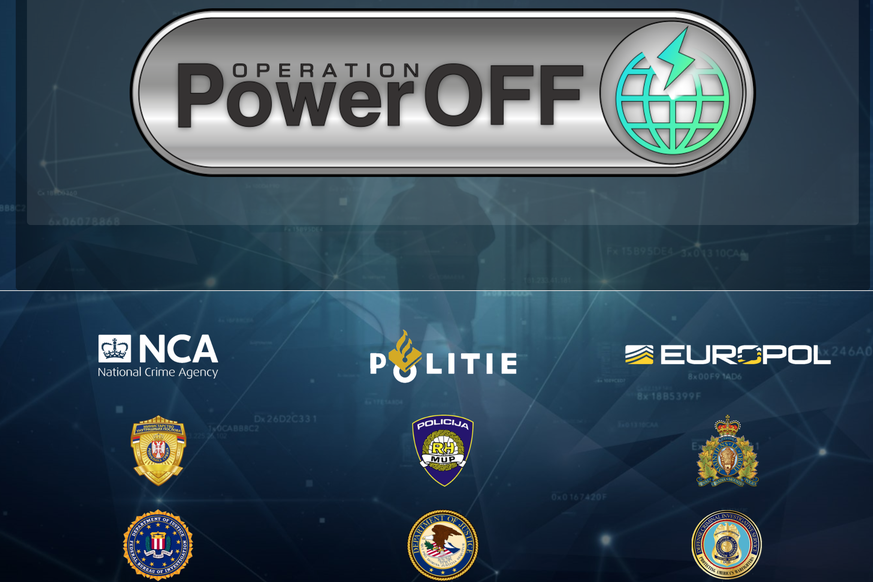 Operation Power OFF: Die Polizei hat webstresser.org beschlagnahmt.