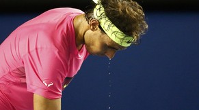 Rafael Nadal geriet viel mehr ins Schwitzen, als ihm lieb war.