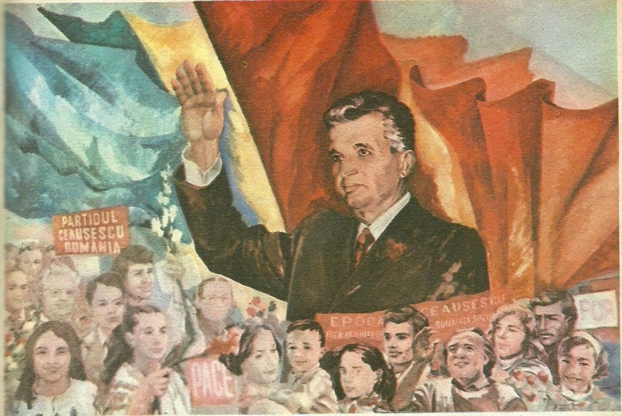 Nicolae Ceaușescu,&nbsp;von 1965 bis 1989 Diktator der Sozialistischen Republik Rumänien.&nbsp;&nbsp;