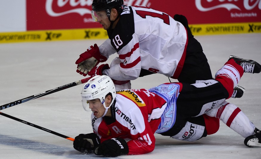 Die Schweizer Hockey-Nati musste sich auf von Kanada dominieren lassen.